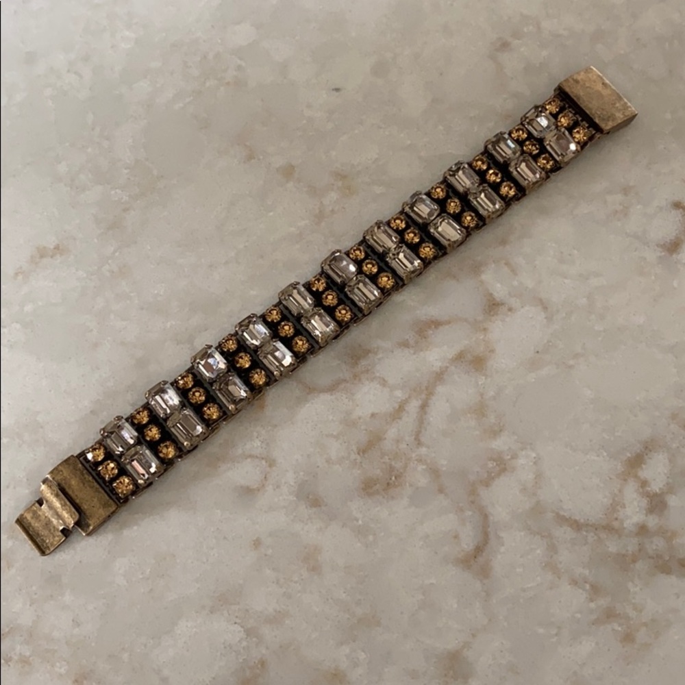 J. Crew Crystal Bracelet